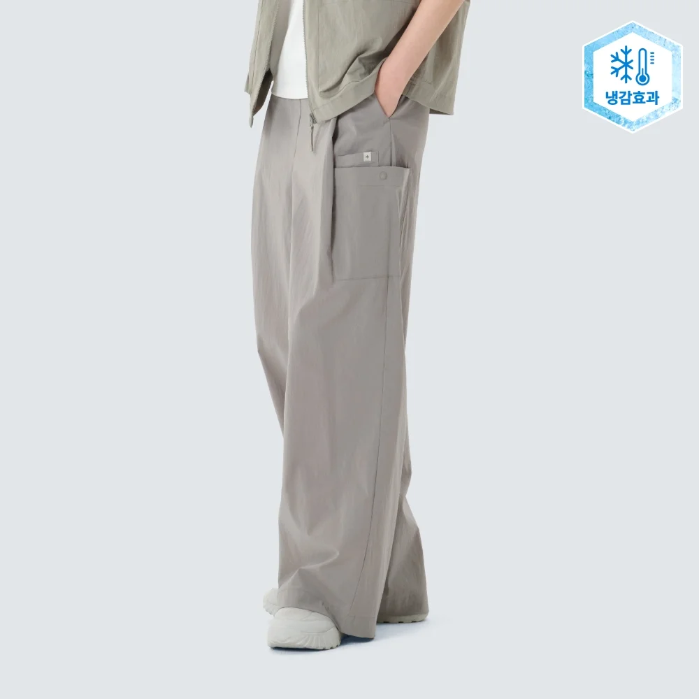 髮根 女裝 口袋 褲子 Fog Gray (S26MWRPT65)