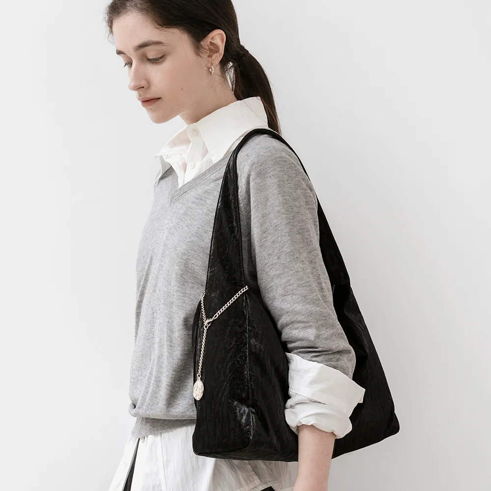LUVIK shoulder hobo bag 3 color