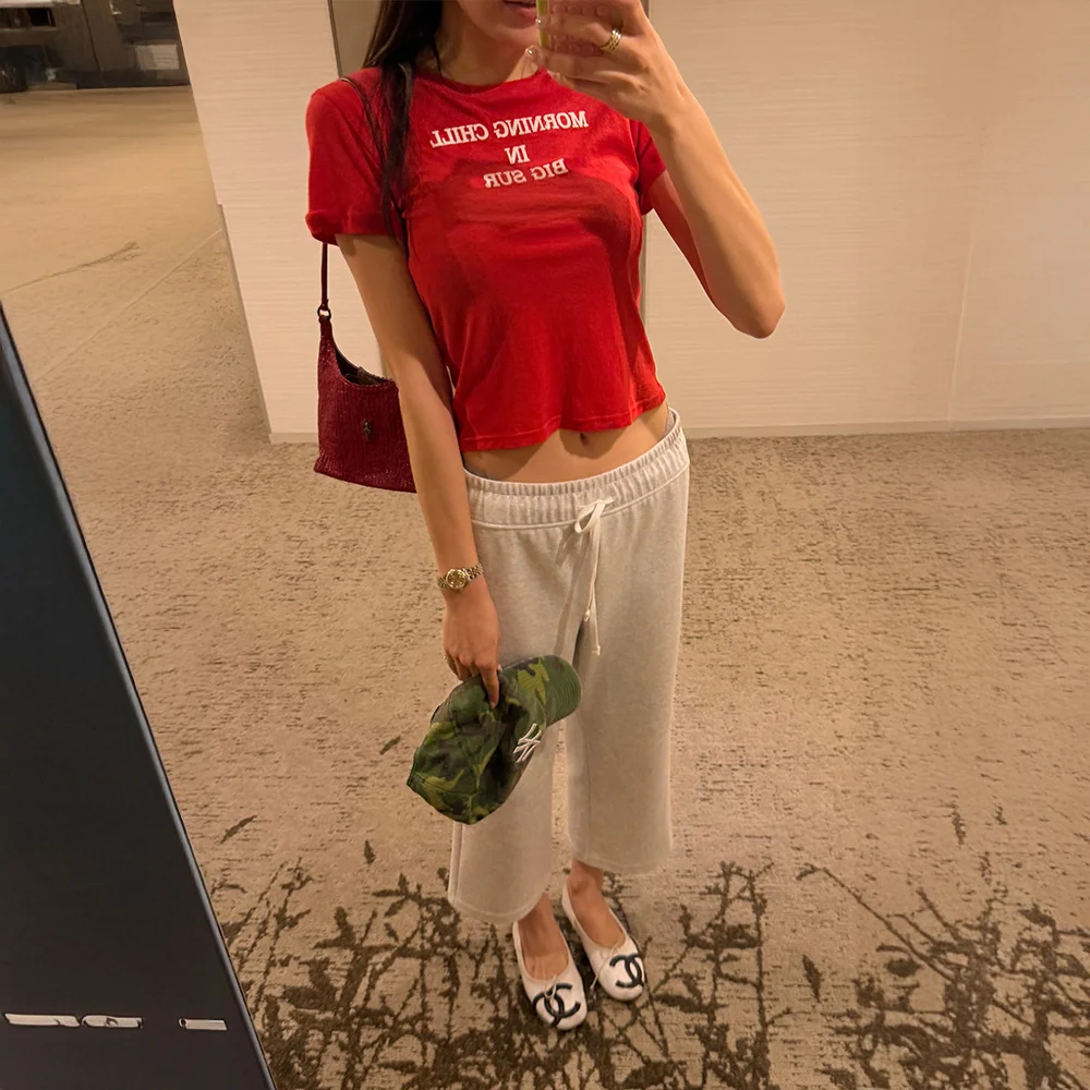 Cozy Capri Pants_M.Ecru