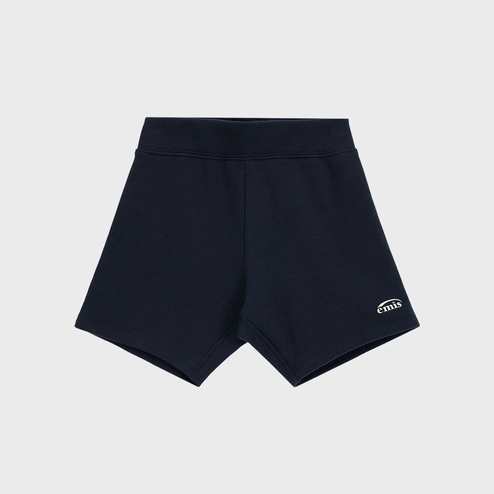 24/7 SWEAT BIKER SHORTS-NAVY