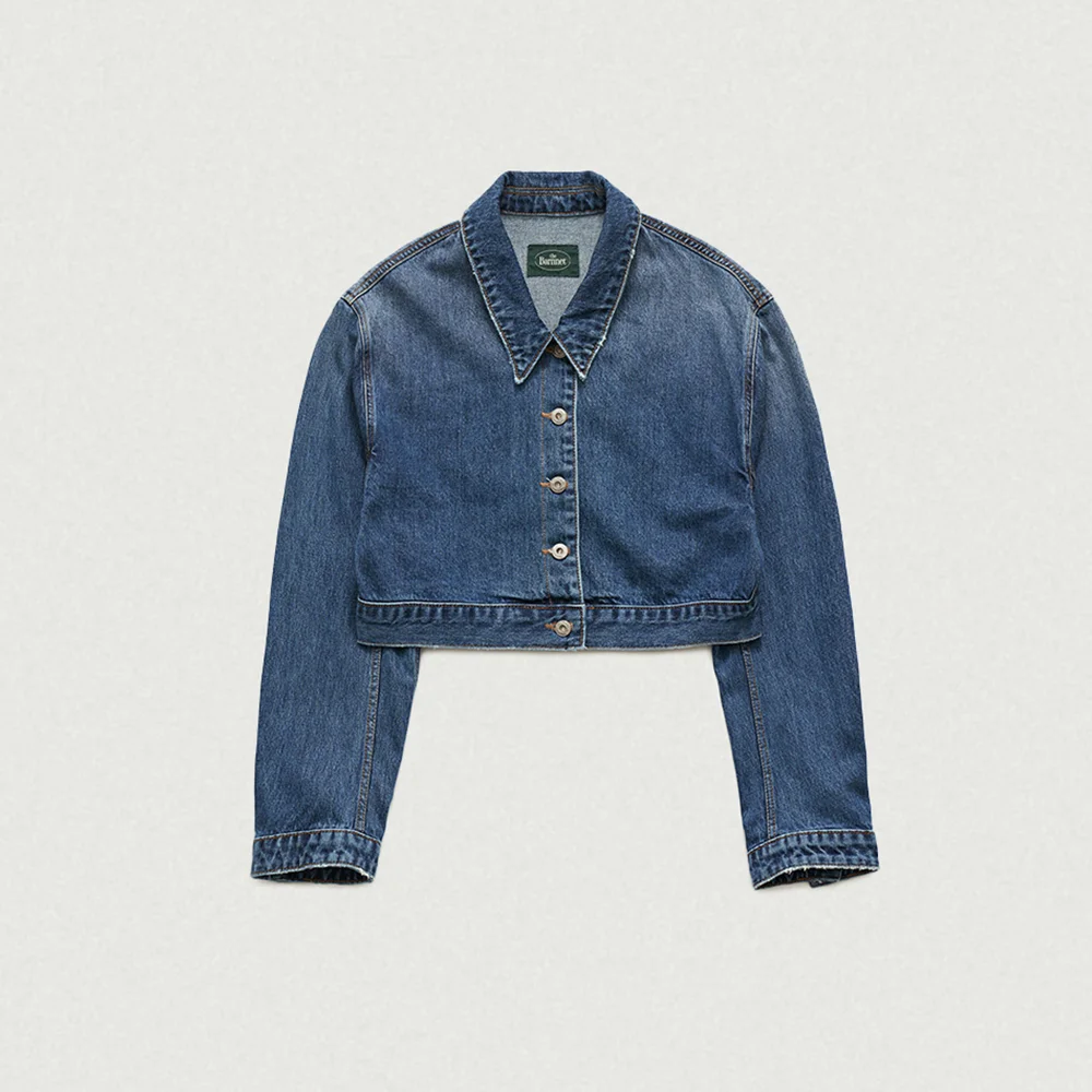 Lomit Cropped Denim Jacket