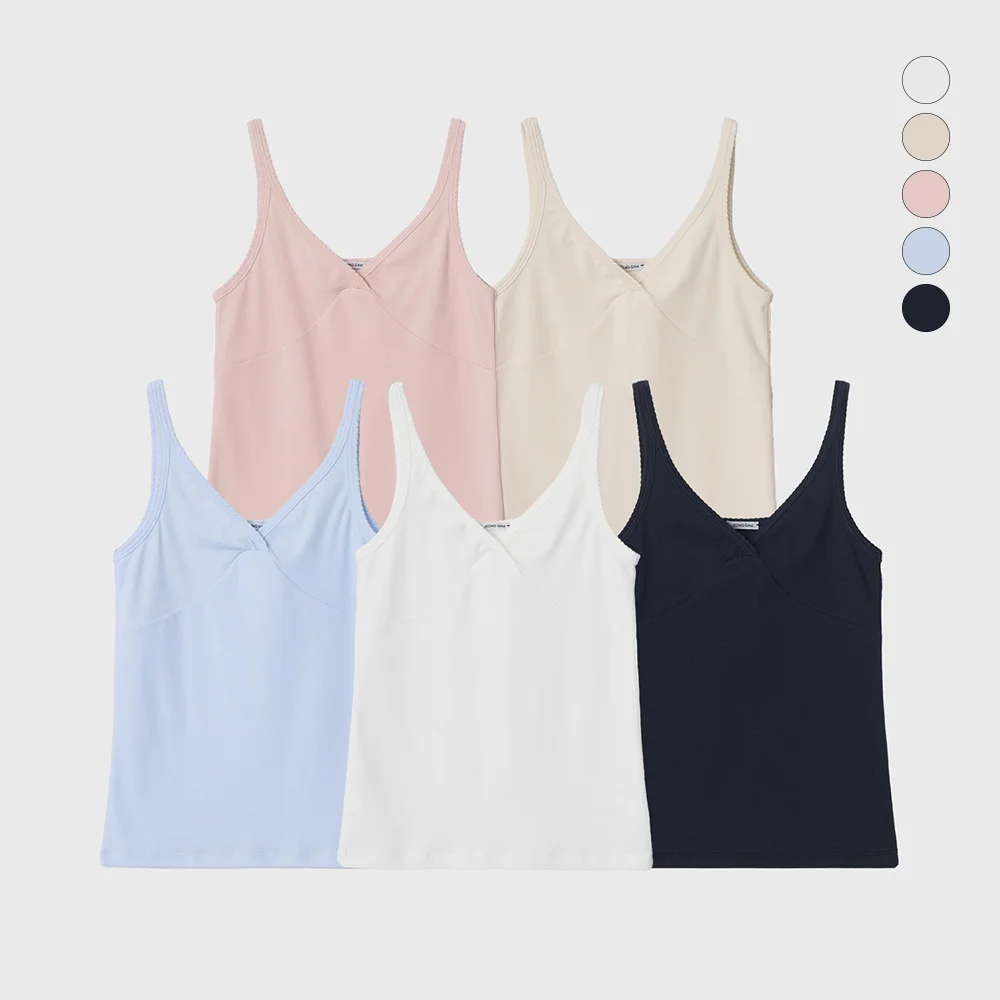 Basic Sleeveless Top_5 color