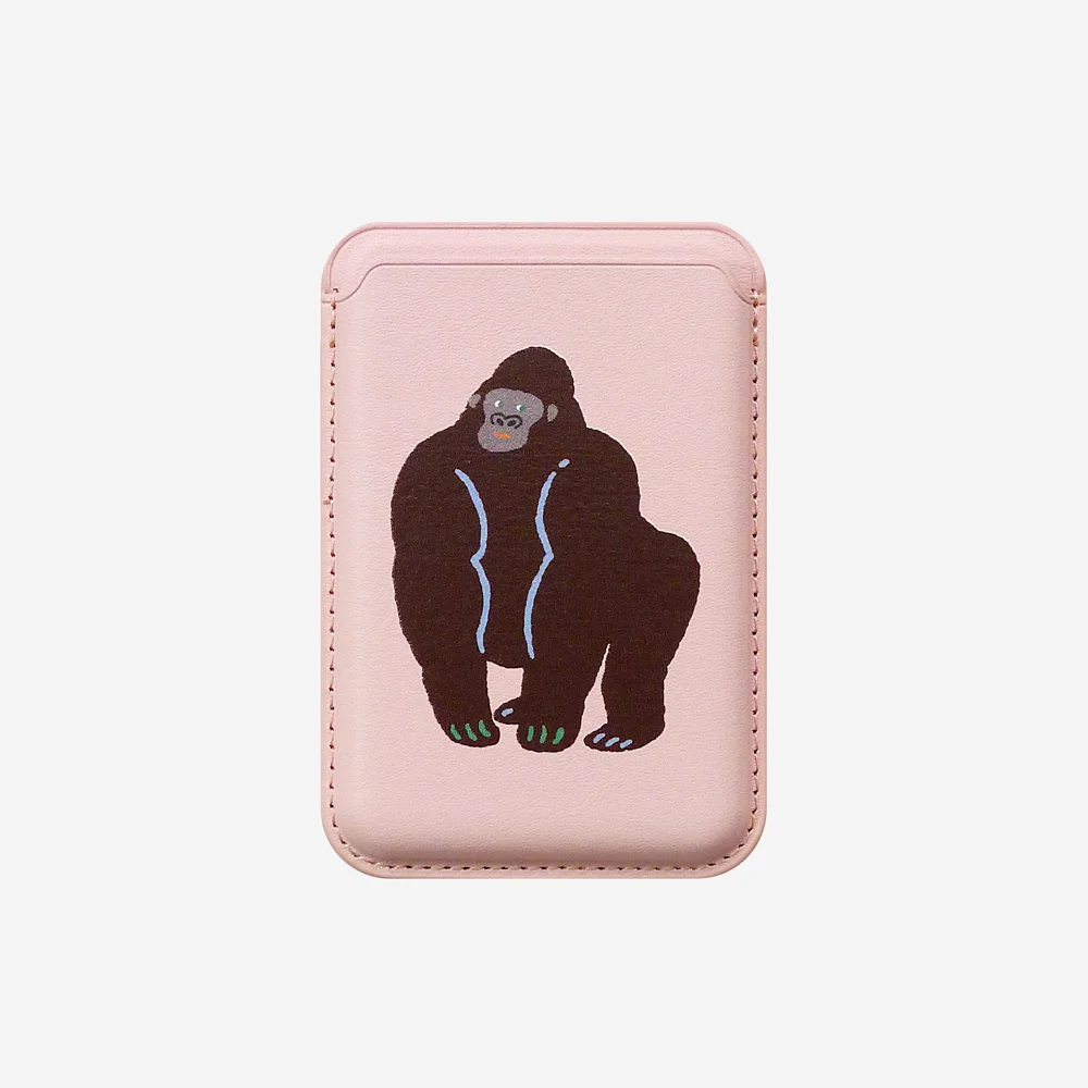 MagSafe 卡片銀包_Pink-Gorilla Magsafe Cardcase