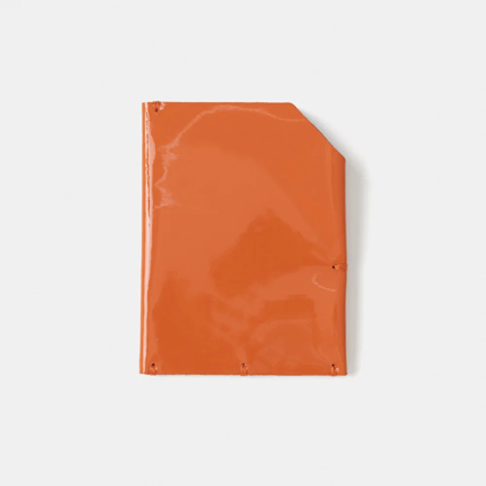 PERMANENT LEATHER WALLET ORANGE