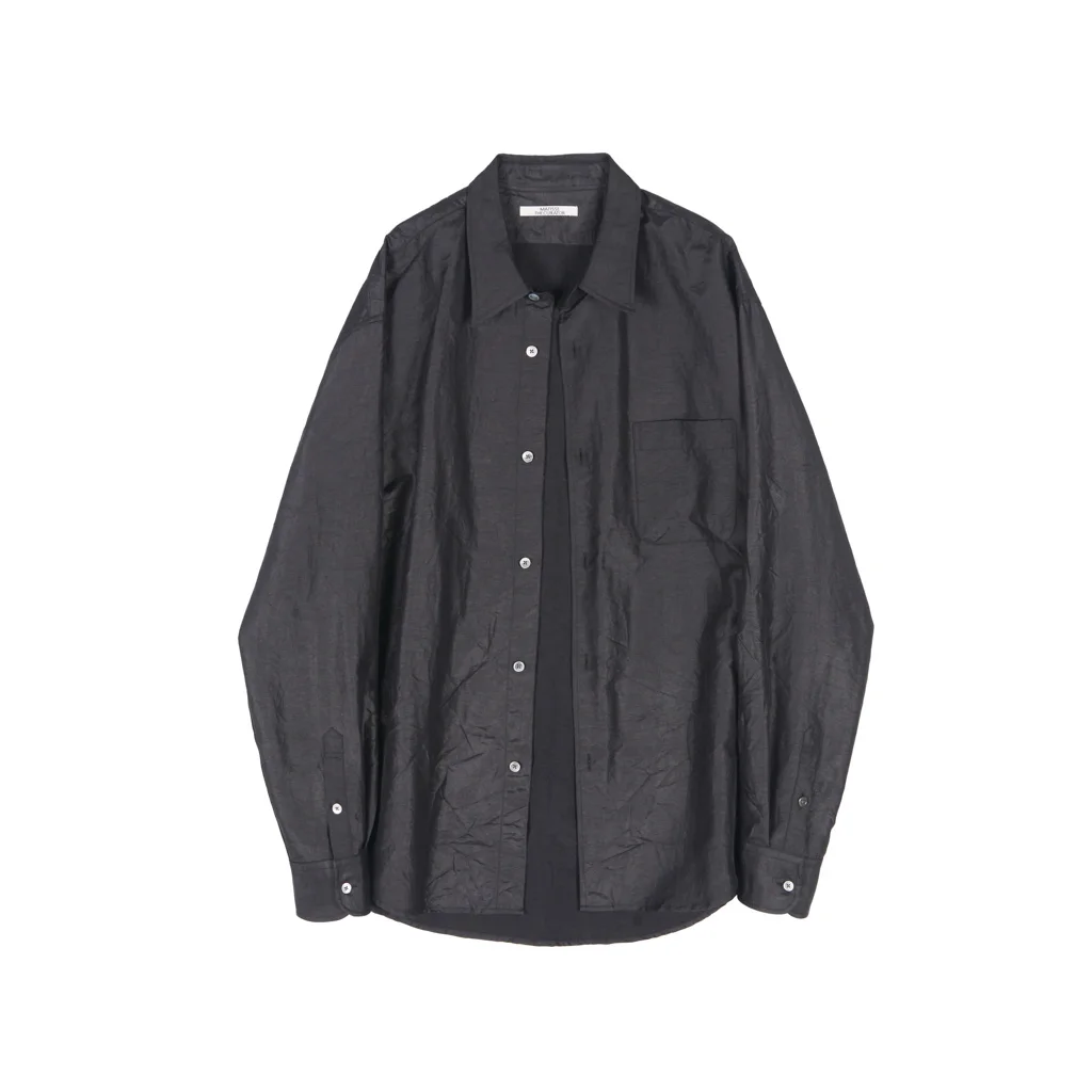 1PK SHIRTS CRACK BLACK