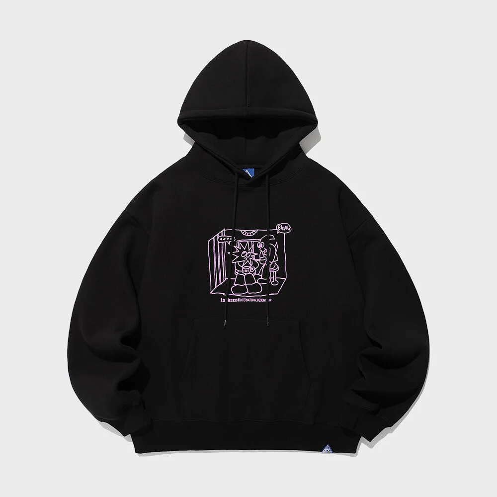 SUN&MOON HOODIE_BLACK(IK2DFMM414A)