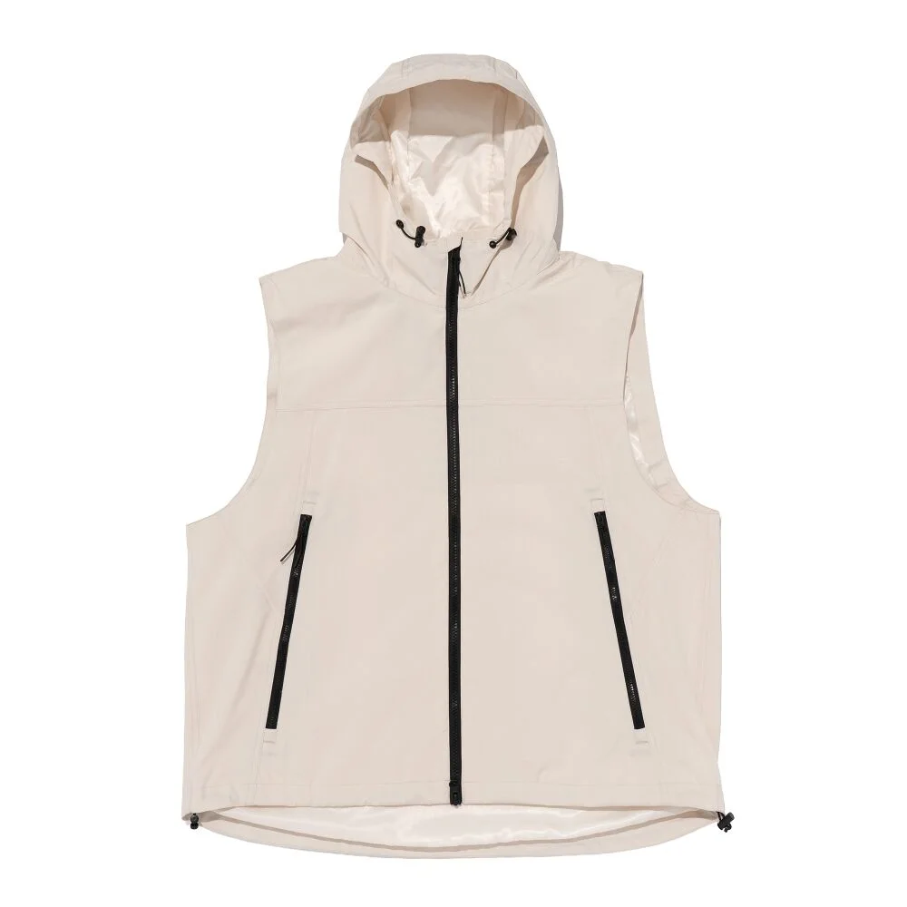 ESSENTIAL COMFORT WINDBREAKER VEST (IVORY)