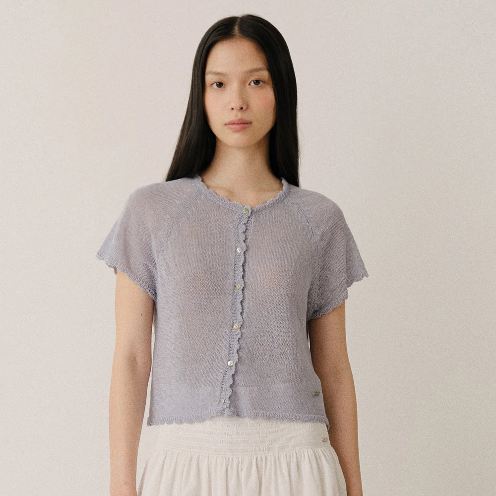 MARE SCASSI CARDIGAN (SOFT BLUE)