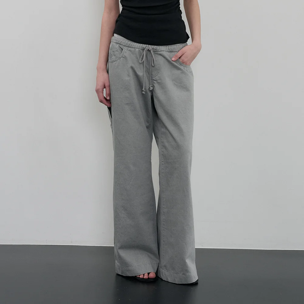Connie Cotton Pants_Grey