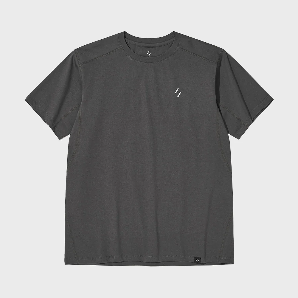 AEREN T-SHIRT_CHARCOAL