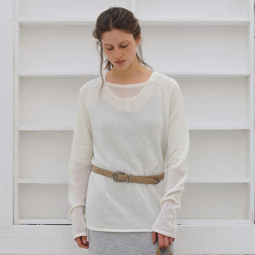 LISSE RAGLAN KNIT (IVORY)