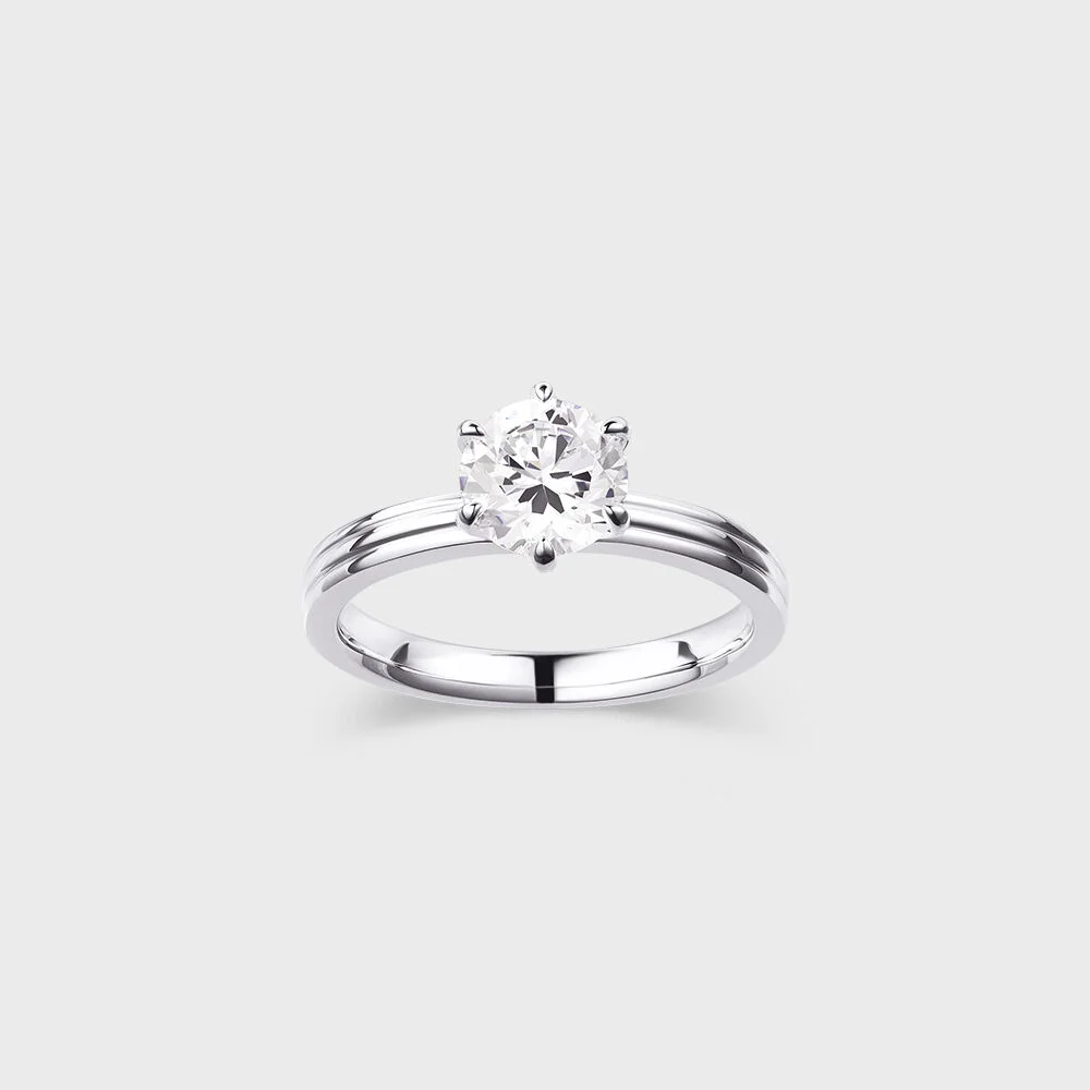 Bella 14K 1Carrot 培育鑽石 戒指 SA25A64P