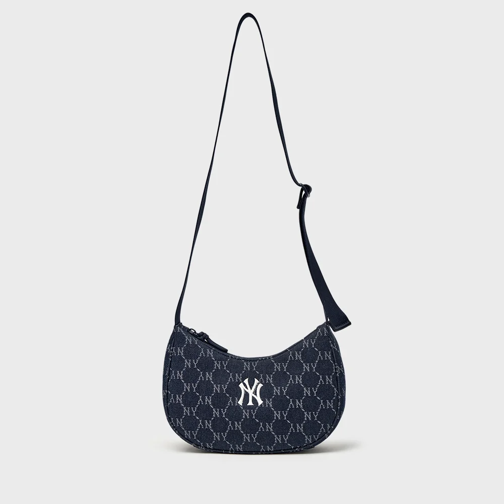 菱形 Monogram 牛仔 JQD Hobo Bag NY (Indigo)