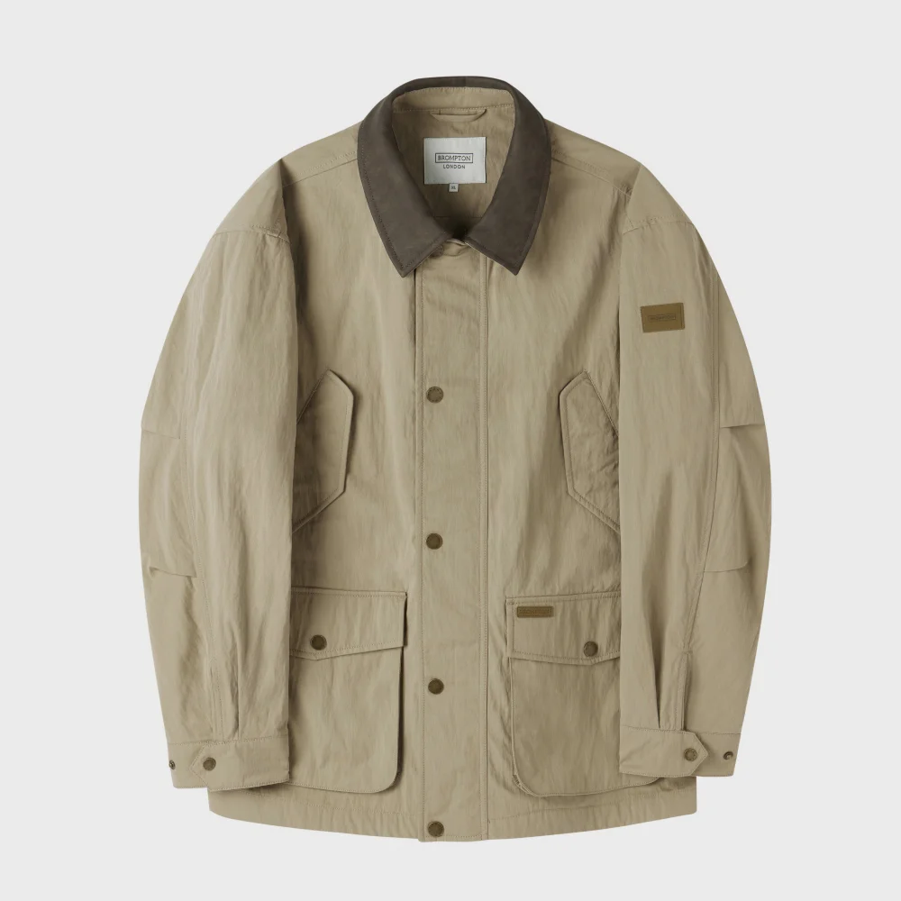 GREENFORD MIDI JACKET - BEIGE (P253UJK420)