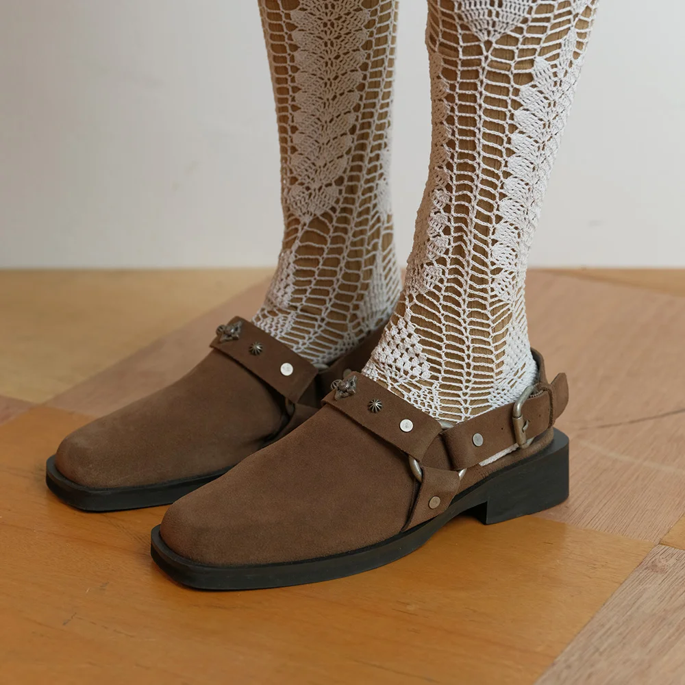 Gryd Western Mule in Brown WA5AE005-93