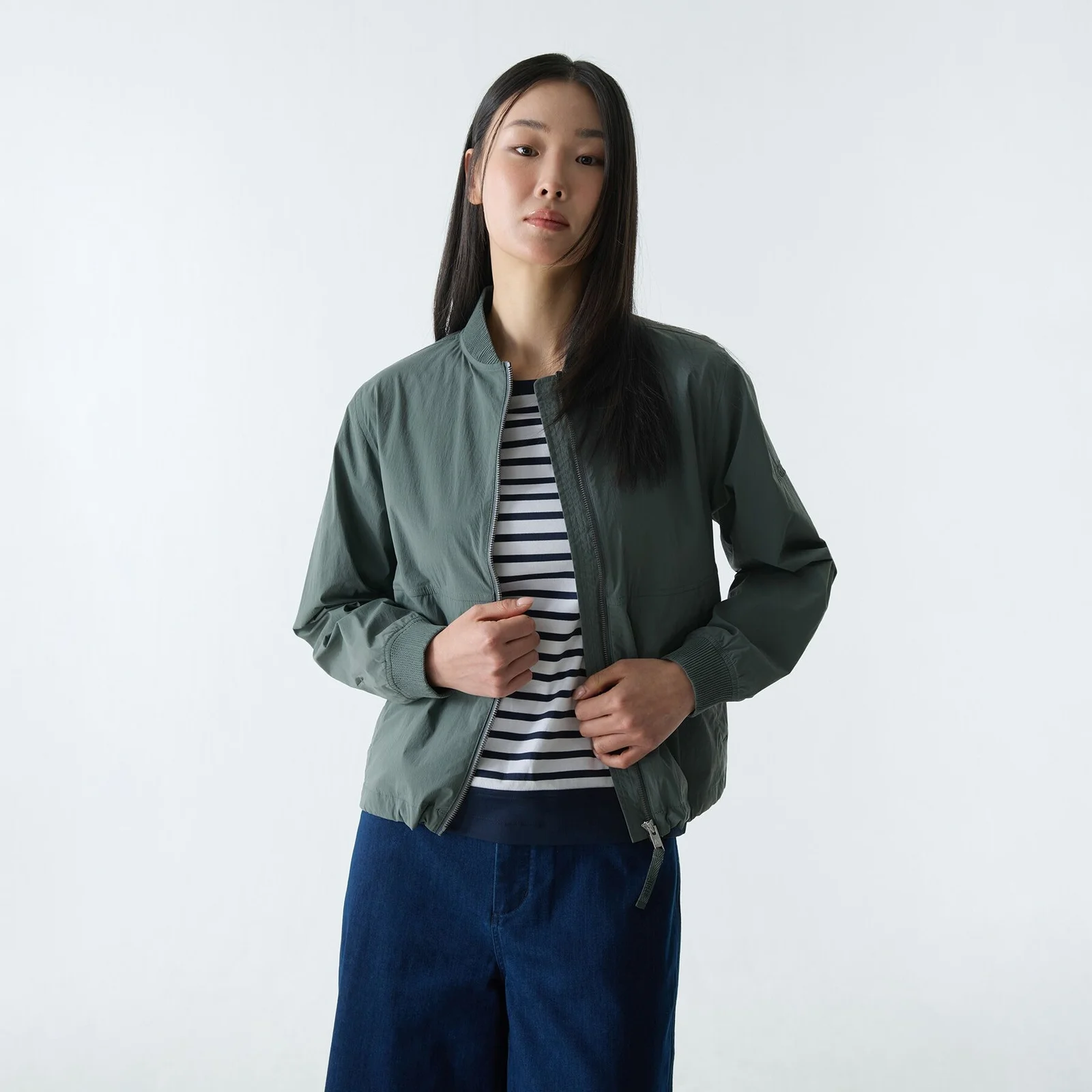女裝 機能性 輕量 轟炸機夾克 AAS25WOUT013ALO
