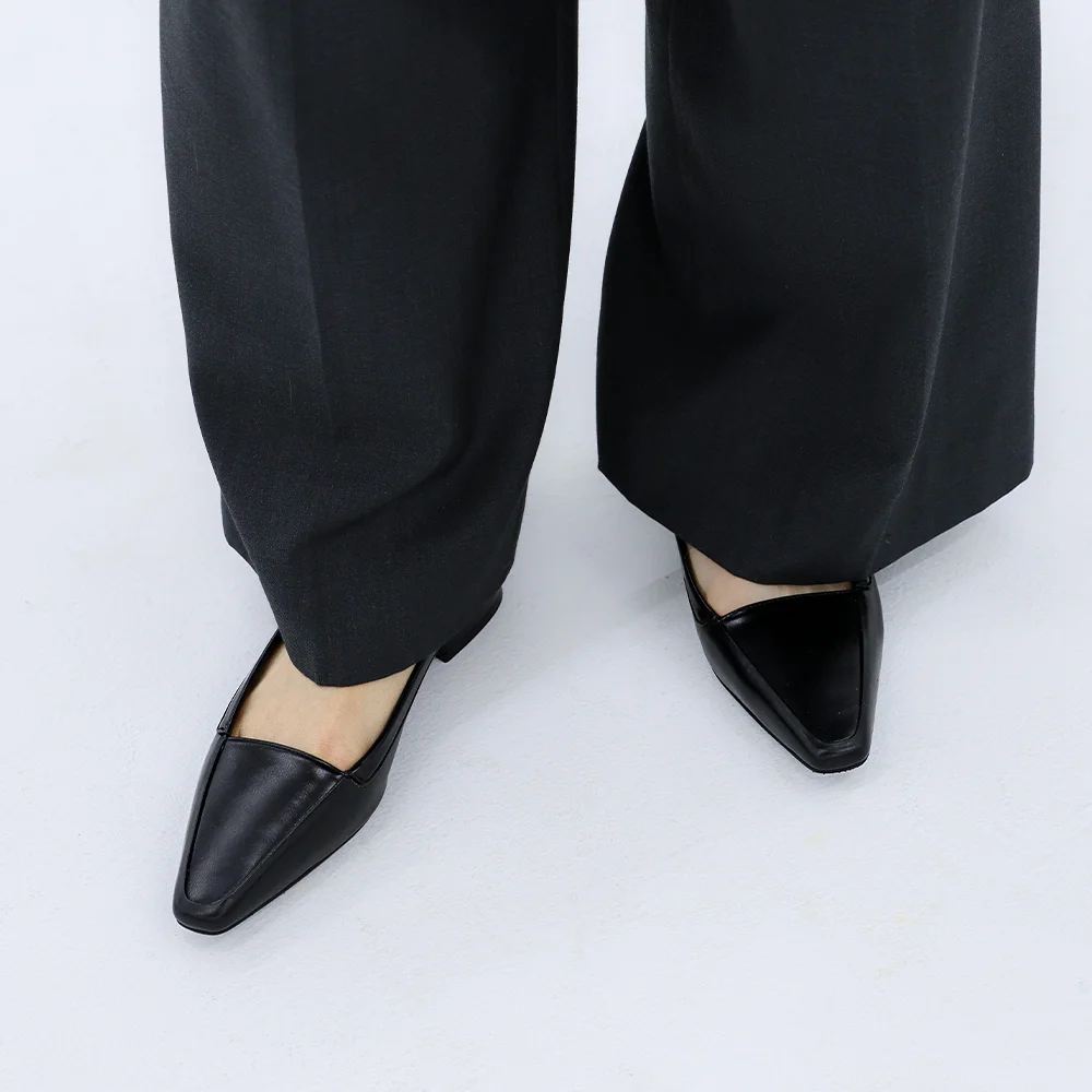 Moe backopen flat shoes_24045_black