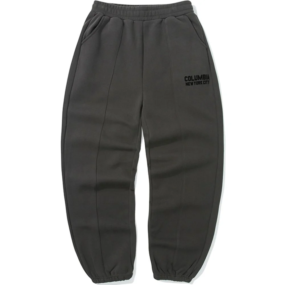 NY BLACKSERIES LOOSE-FIT FLEECE SWEATPANTS 岩灰黑