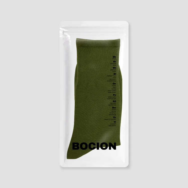 綠色 洋蔥 Green Onion 純色 色 長筒 襪