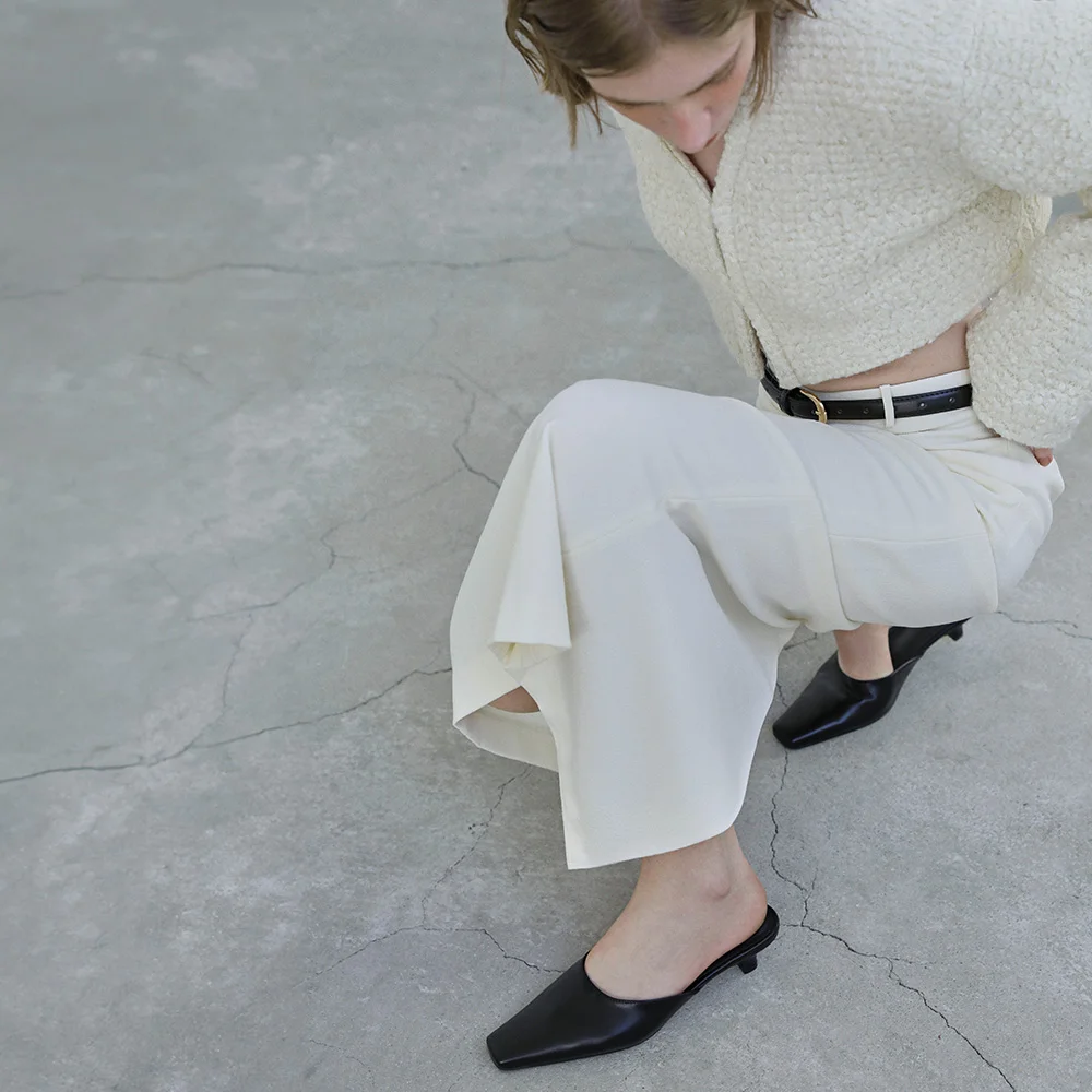 KIO Square Mules (2color)