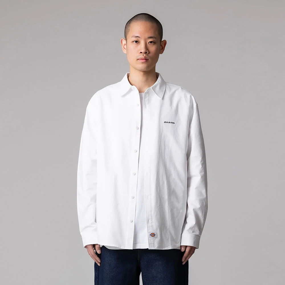 基本款 牛津布 襯衫 White