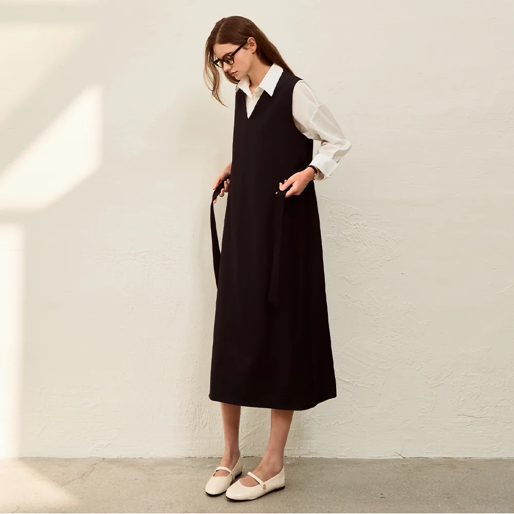 Pure line maxi dress_2 Colors