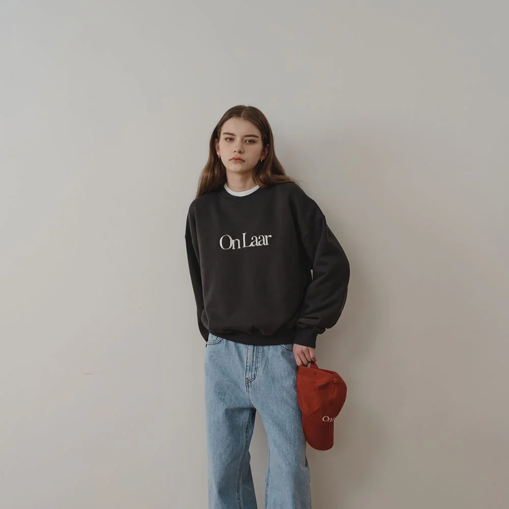 Signature Logo Sweatshirt (Charcoal)