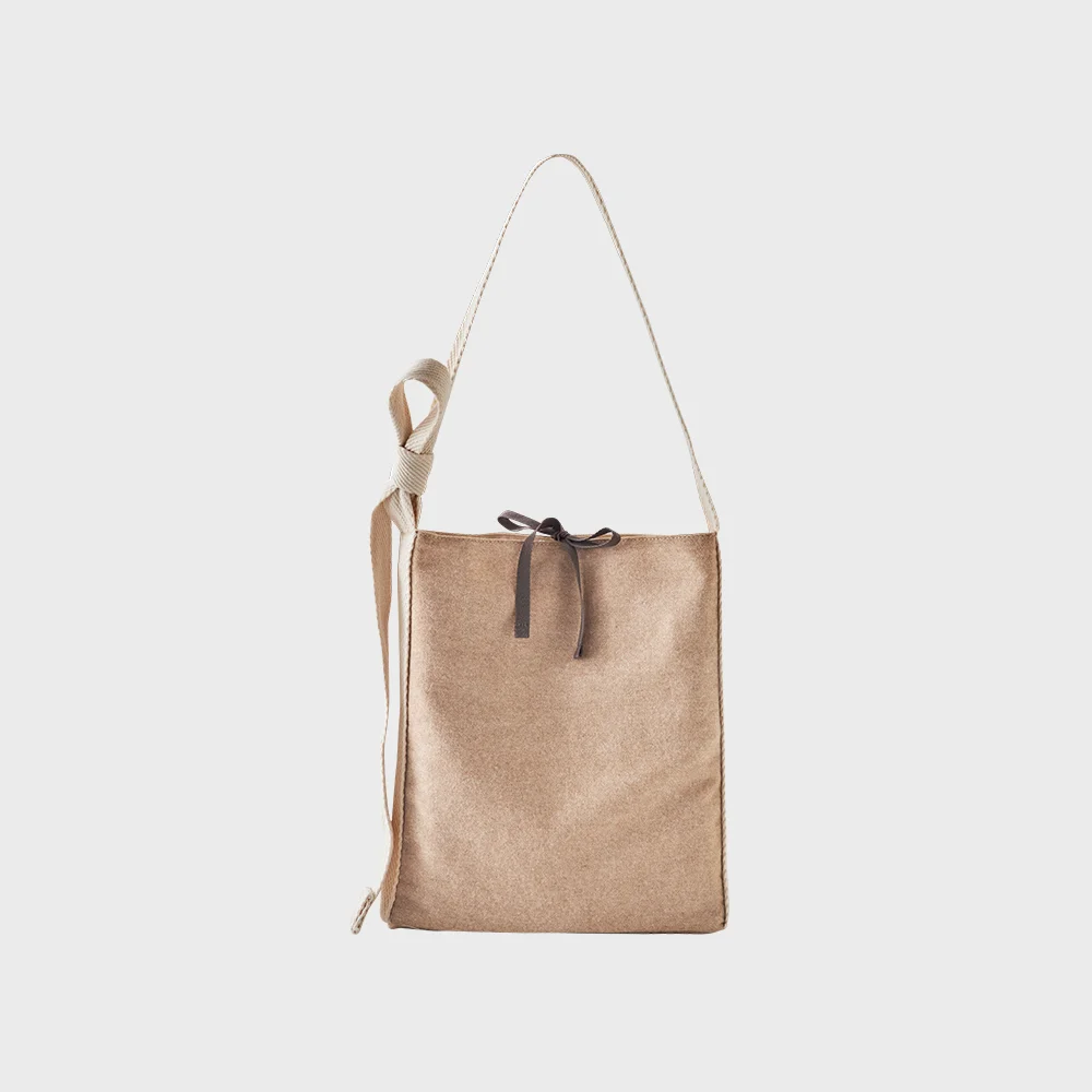 BOOK BAG (Beige) 書包