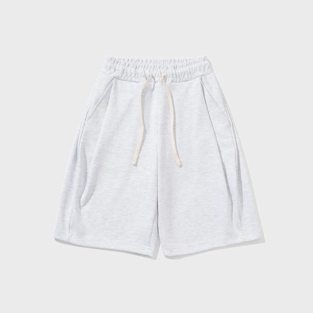 百慕達 運動服 半 褲子 MELANGE WHITE