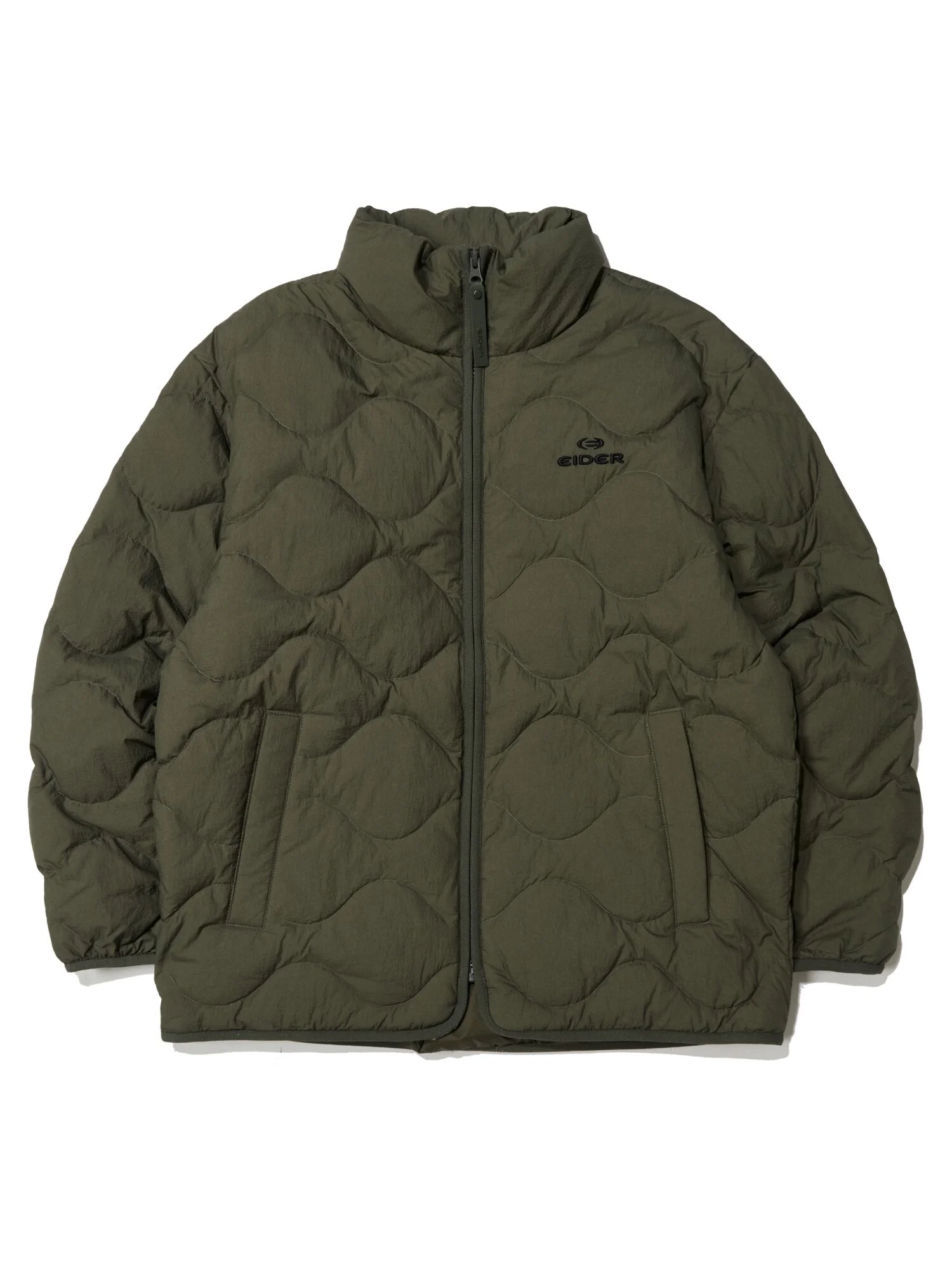 SHELTER (Shelter) 男裝 絎縫 Down 外套_Dark Khaki_DMW23572K8