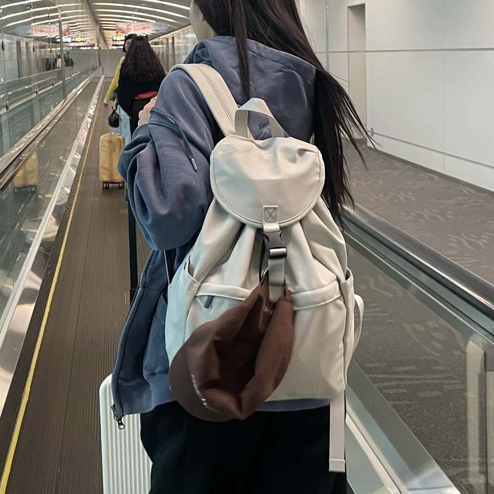 HEN STRING RUCKSACK (Light Gray) HEN 束繩 背包