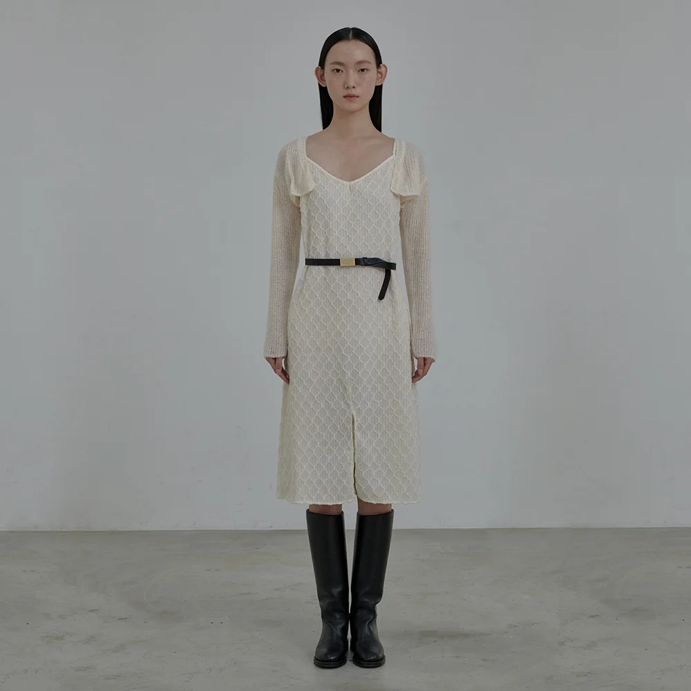Sue Slip Dress - Cream