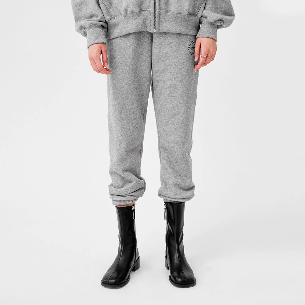 Rhombus Jogger Pants Grey