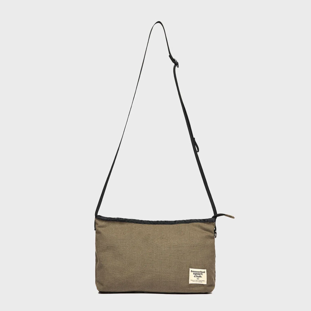 sacoche bag(斜揹袋) - khaki