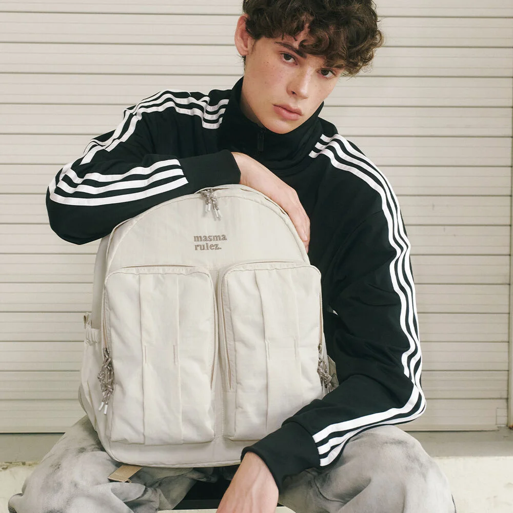 Glove backpack_Ivory