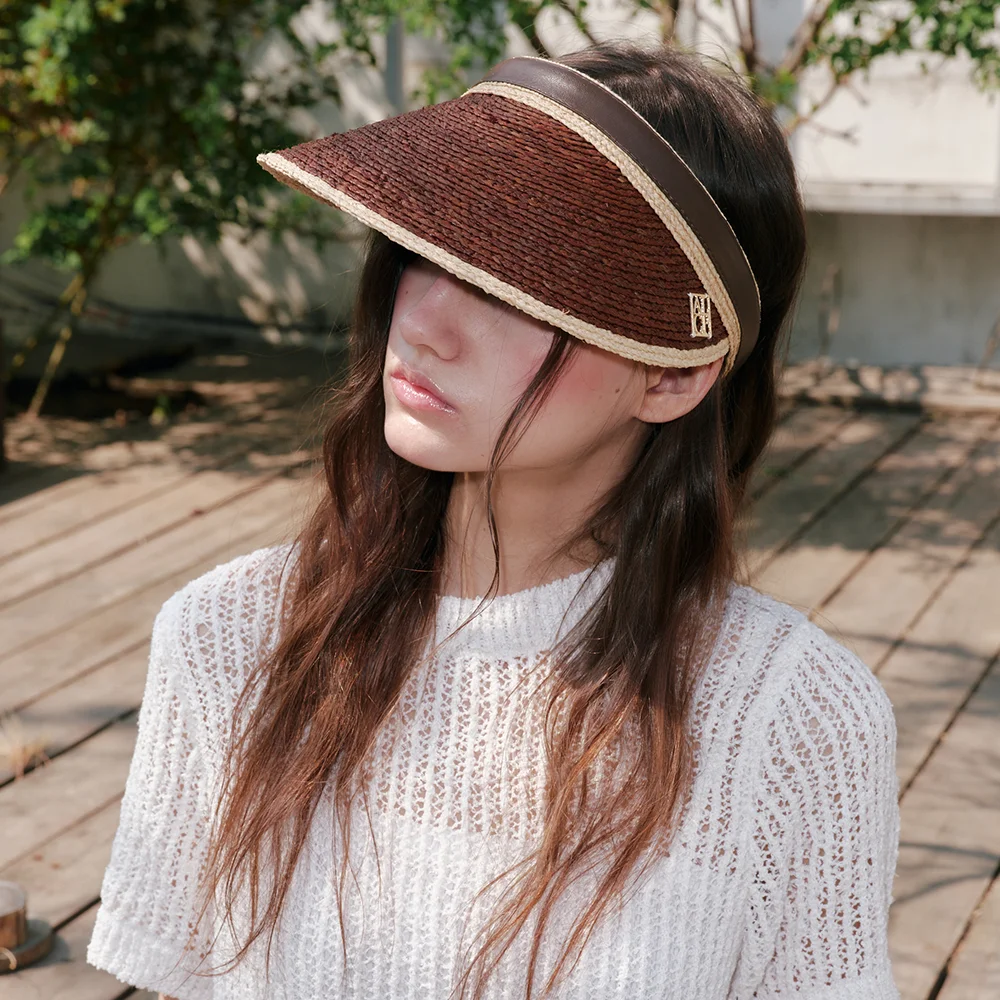 Diana Raphia Sun Visor_2 Colors