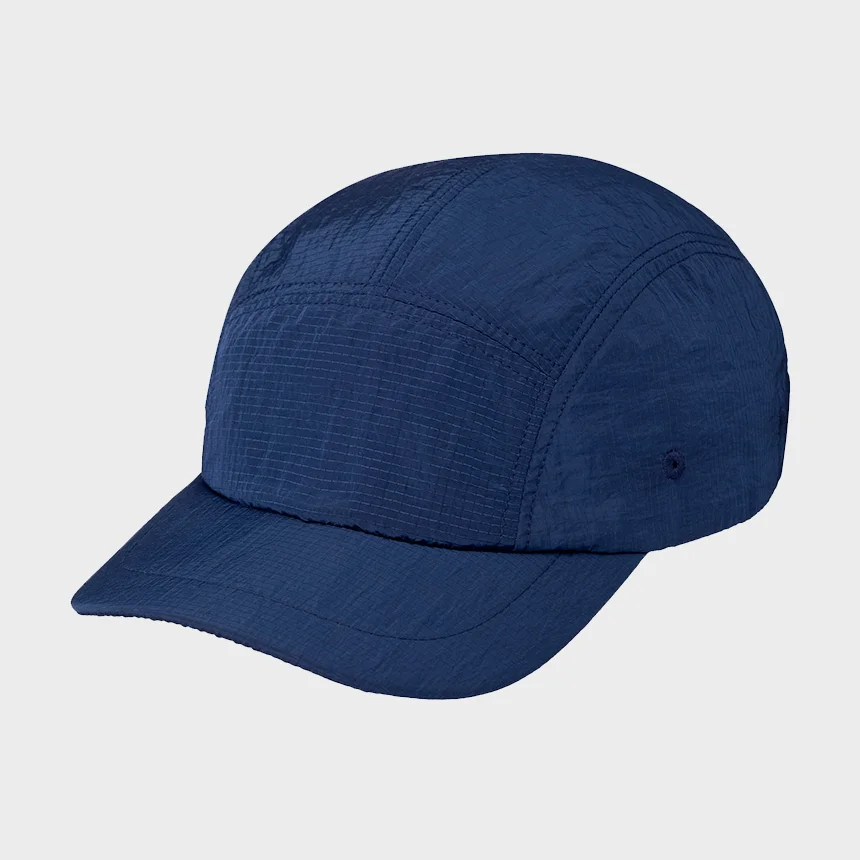 彩盤 網格 Camp Cap Navy