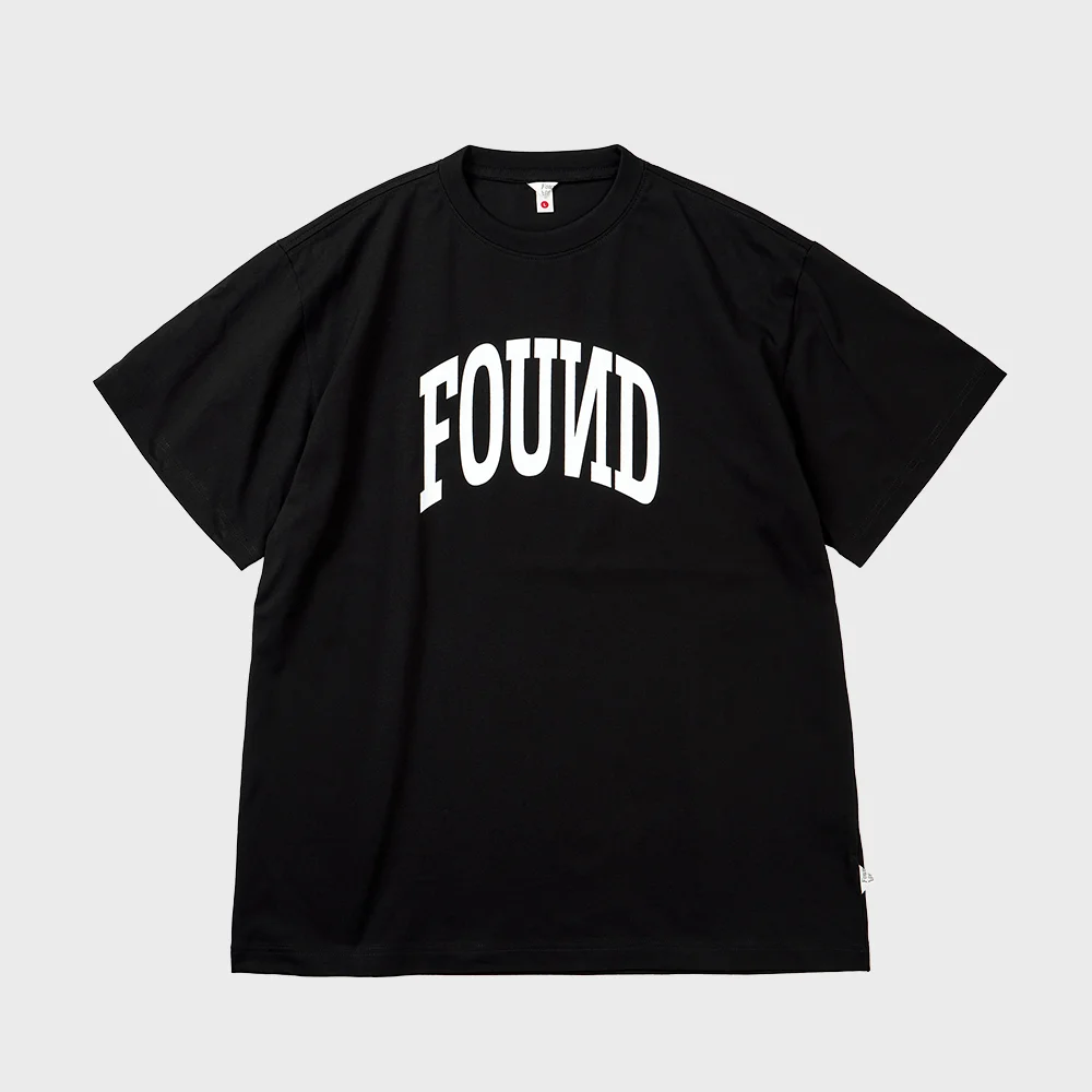 FOUND T-SHIRT BLACK
