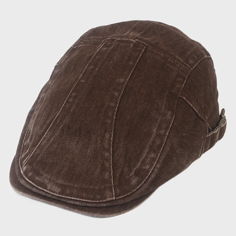 Washing Type Brown Huntingcap 獵人帽