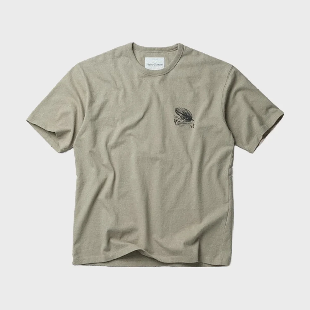 Fishing Graphic Round T-Shirt AZTAM26220KHL