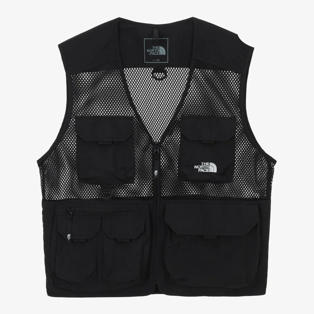 NV5VS01A 男裝 Exploring 網布 BLACK