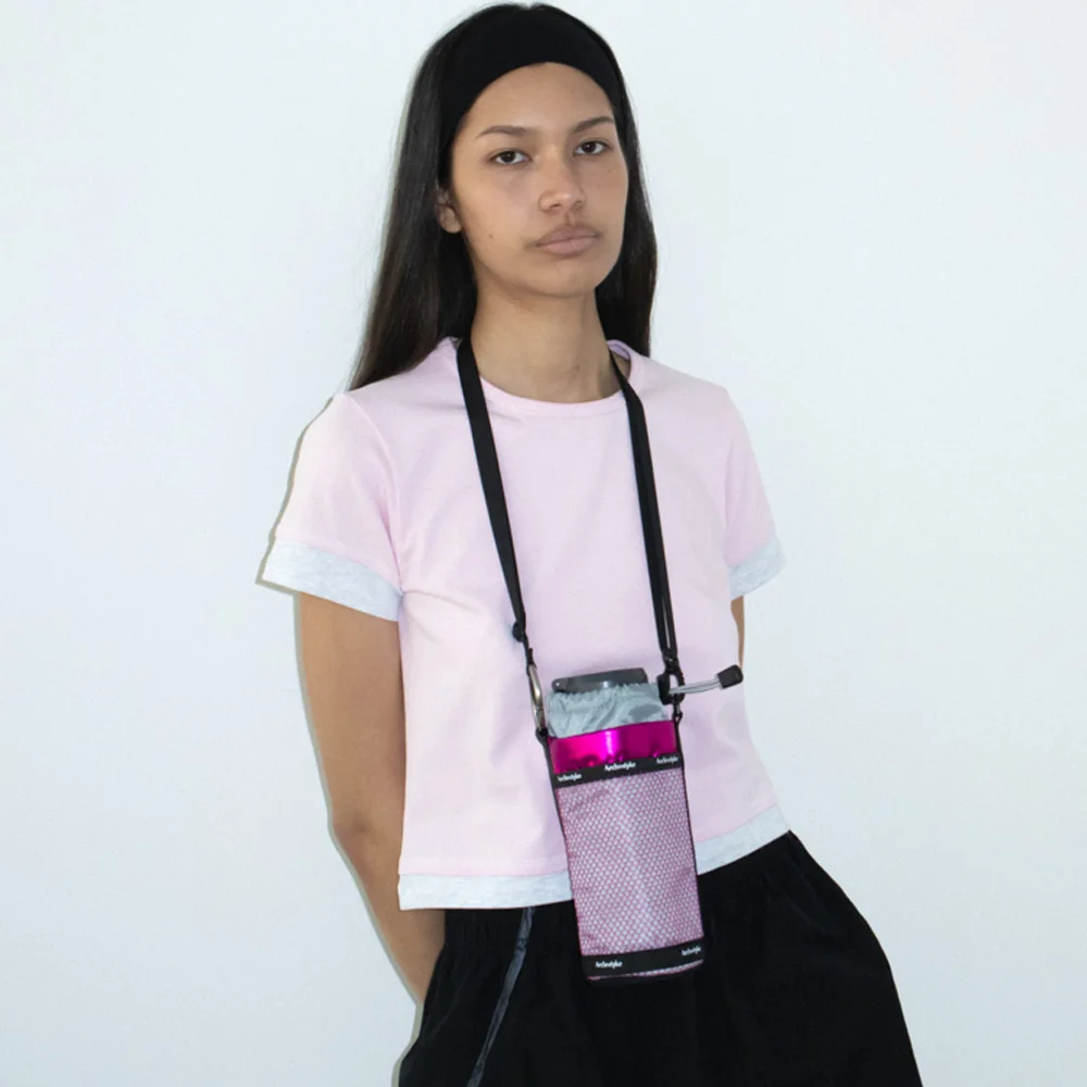 Fling-move 001 Bottle bag(Plum beam)