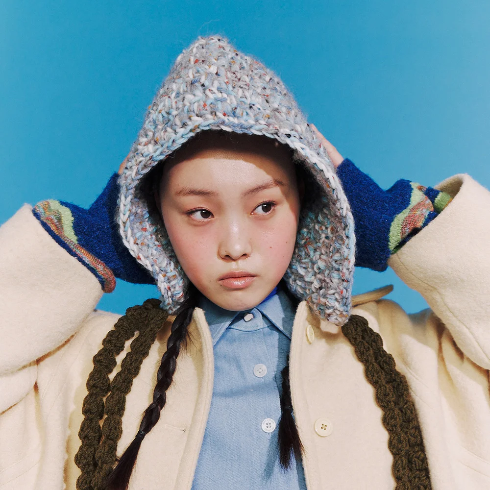 SKI HOODY SKY BLUE