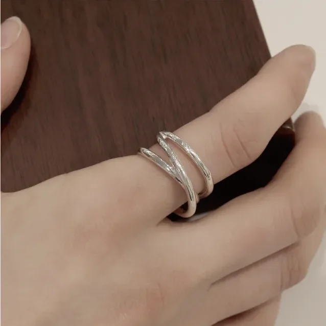 FADE 醒目 扭結 層次 Silvering 銀戒指 (3option)
