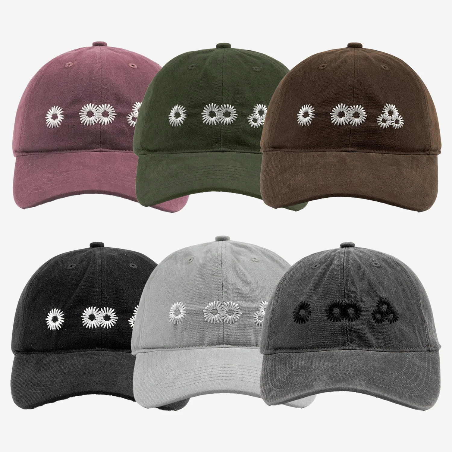 Newvy Logo Peach Ball Cap_6 Colors