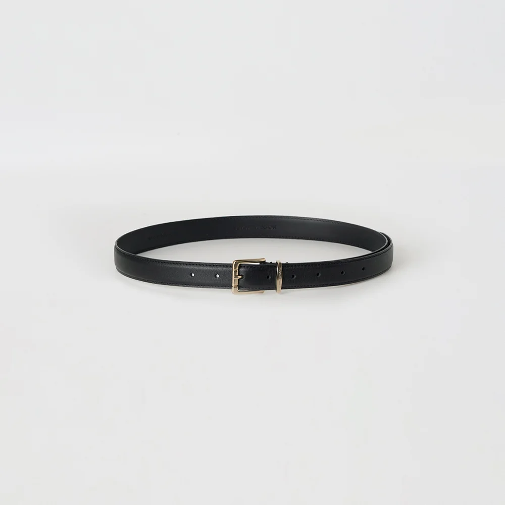 Bemuse leather belt - Black