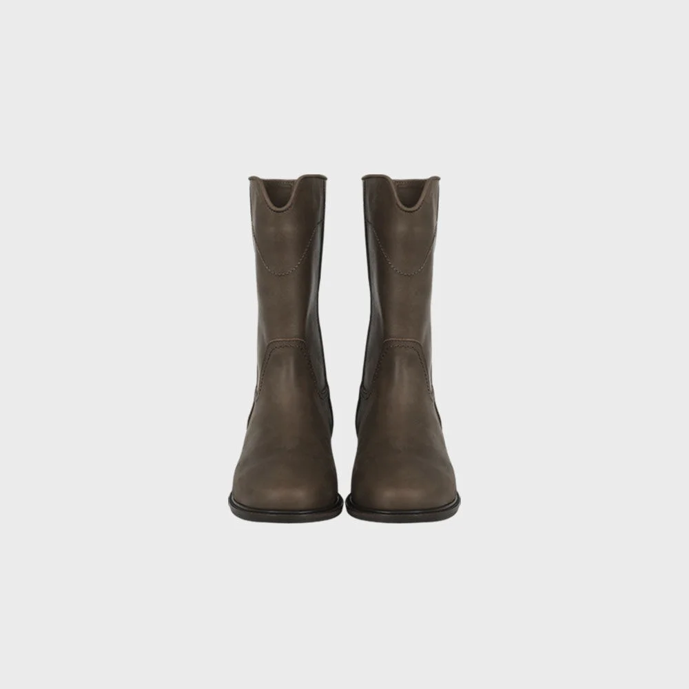 BURNISH BOOTS (CHOCOLATE)