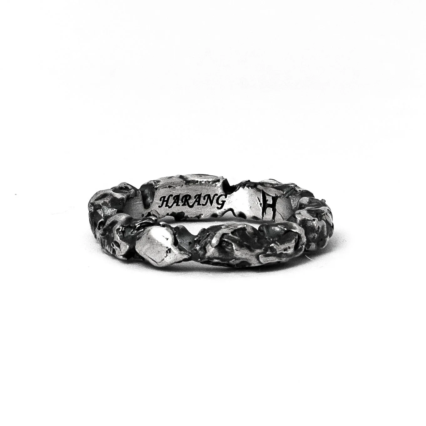 HR 154R_Silver Rough Ring (Silver 925)