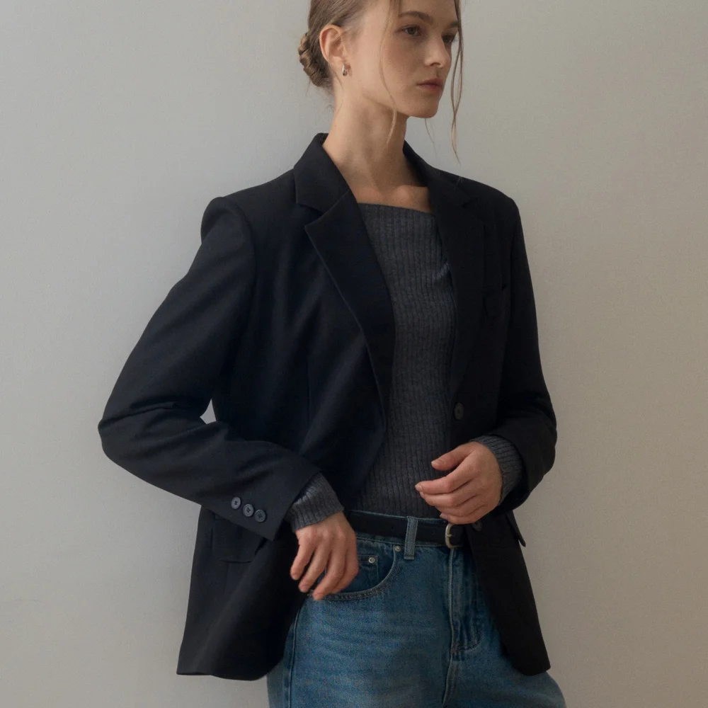 BENIE TAILORED JACKET_BLACK