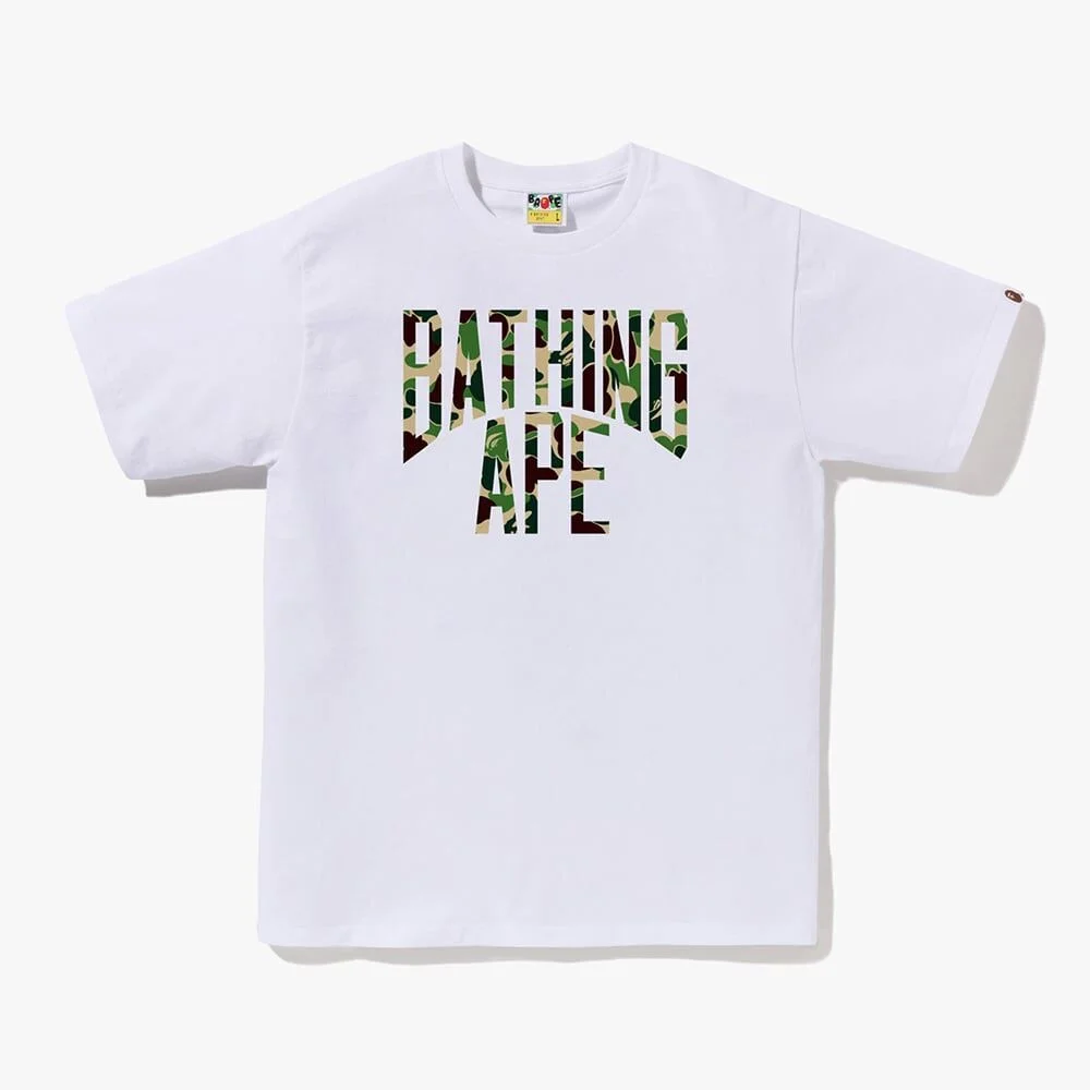 ABC 迷彩 NYC LOGO T恤(M) WHITE/GREEN